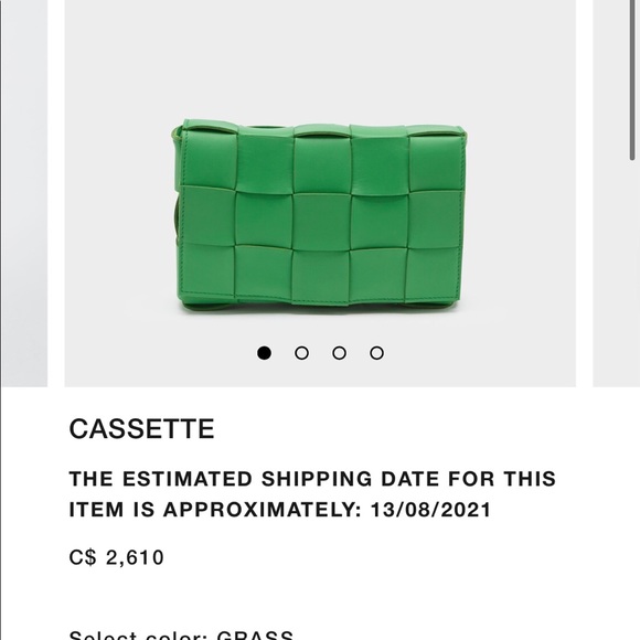 **SOLD** Bottega Vaneta Cassette Crossbody bag - Picture 4 of 16